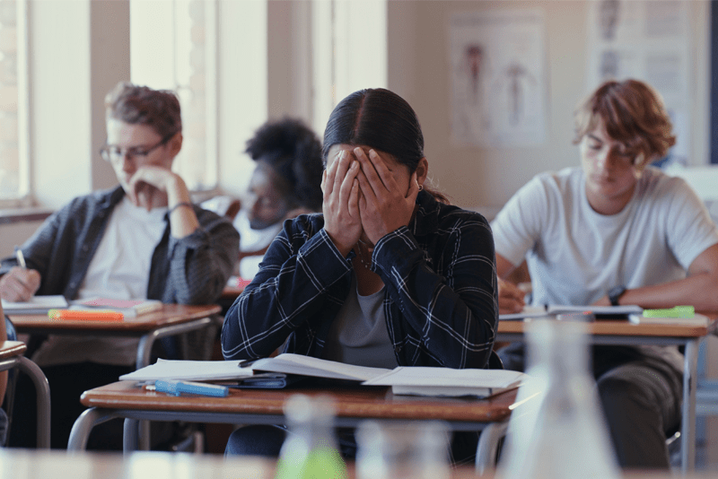 How to spot exam anxiety in your teen and how to help them